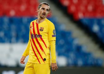 Araújo 'empuja' a Griezmann