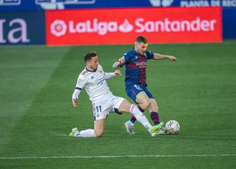 El Huesca se queda a medias