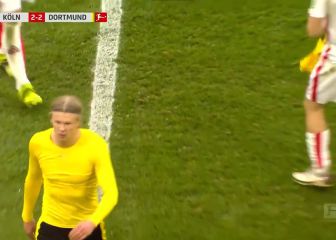 La escena final de la furia de Haaland de la que hablan todos