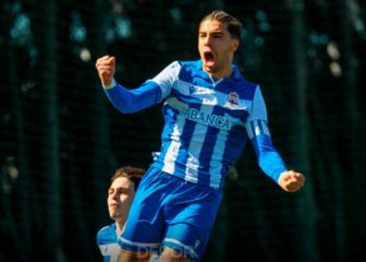 Sorpaso de los juveniles del Deportivo al Celta