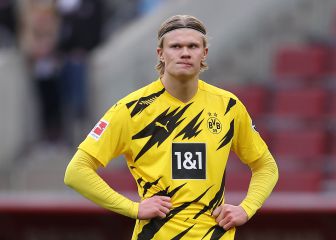 Haaland pierde la paciencia