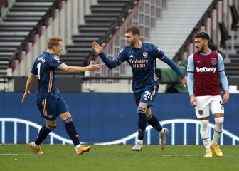 El West Ham le cede un punto al Arsenal