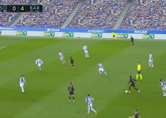 El gol de Dembélé a la Real Sociedad que demuestra su habilidad