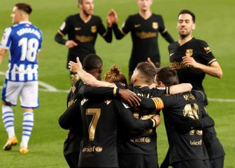 El Barça endosa un set en Anoeta y va a por LaLiga