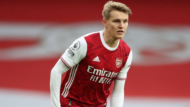 Real Madrid's Martin Odegaard 'feeling at home' with Arsenal