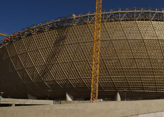 El estadio de Lusail llega a la fase final de la construcción
