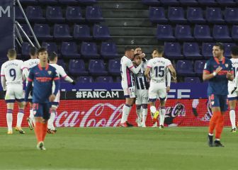 El Real Valladolid tiene cuatro puntos sobre el descenso