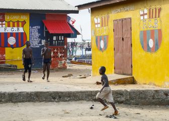 La pasión por el Barça llega hasta la República de Liberia