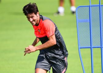 Ensayo en Mareo cargado de jugadores jugadores del filial