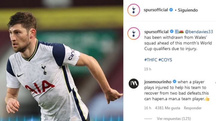Mourinho usa Instagram para dar ejemplo a sus jugadores