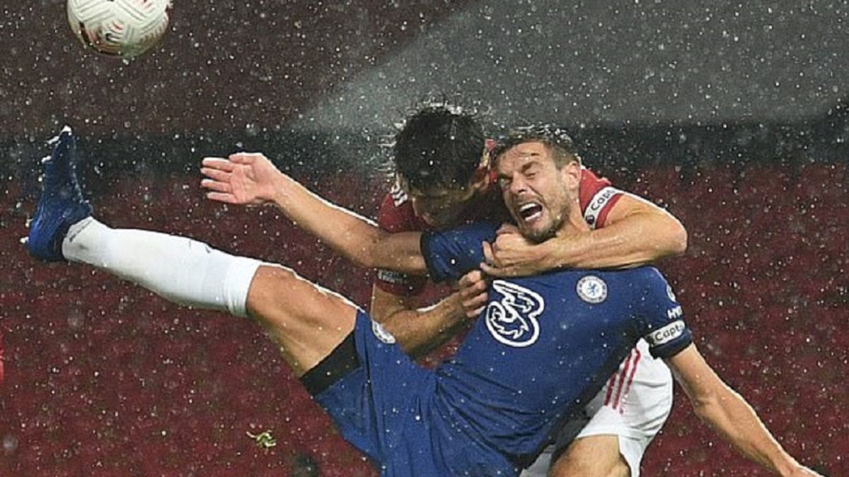 The ‘fight’ between Maguire and Azpilicueta gives a turn to English football