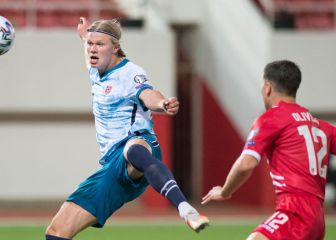 Haaland no brilló y Odegaard se fue con un golpe en un tobillo