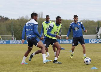 Alivio para De la Barrera: Mujaid ya se entrena con el grupo