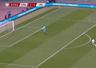 A Jovic se le pone la cosa negra hasta en la selección: ojo a lo que hizo su 'rival'