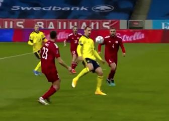 La genial asistencia de Zlatan en su regreso a Suecia