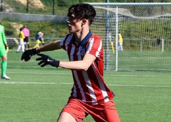 El Atlético mima a Boñar, central del cadete que va quemando etapas