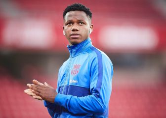 El viaje de Ansu Fati a Lyon