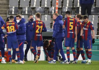 Koeman apretará a la plantilla en el tramo final de la temporada