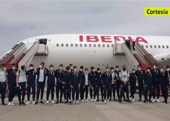 La Selección ya está en Tiflis para enfrentarse a Georgia