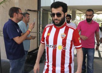 El jeque del Almería estalla: 