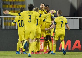 Suecia vence con solvencia a Kosovo y vuelve a ser primera