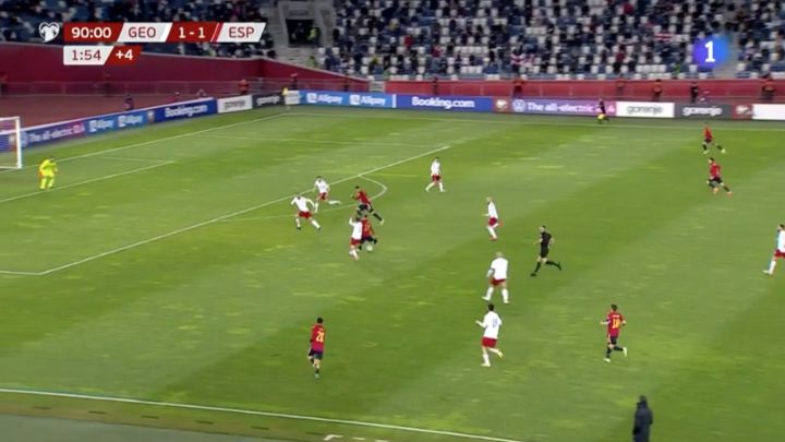 El milagroso gol de Dani Olmo en el 92' que evitó el tropiezo en Georgia
