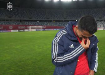 No puede ser más emocionante: Pedro Porro se derrumba tras su debut