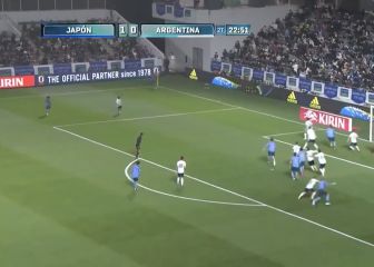 Las dos asistencias de Kubo en el partido contra Argentina'
