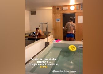 Neymar le gasta una broma a Ander y su móvil corre peligro