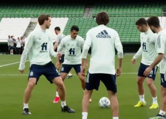 La Selección prepara en Sevilla su partido contra Kosovo