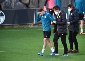 Zarraga será operado del menisco externo de la rodilla derecha