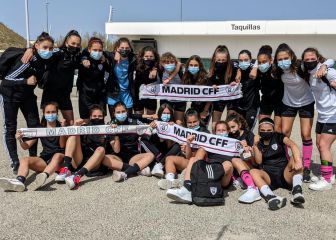 El Madrid CFF asalta Valdebebas en el primer derbi de cantera