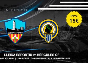 El Lleida cobra ¡15 euros! por el PPV ante el Hércules