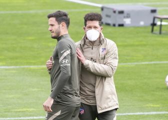 El Atlético vuelve al trabajo con Giménez y Dembélé al margen