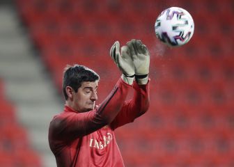 Courtois no juega con Bélgica, pero estará ante el Eibar