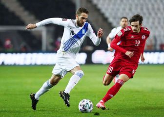 Grecia rasca un empate ante una Georgia muy superior