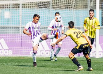 El XI de la cantera del Pucela en la primera fase