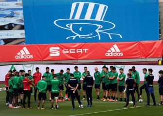 La Real entrena con su plantilla recuperada casi al completo