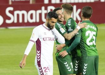 Un Albacete con poca pólvora