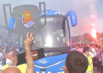 Cuenta atrás multitudinaria para la final de Copa: de la locura en Zubieta al viaje de Aritz Aduriz