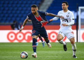 El Lille tumba al PSG del liderato con Neymar expulsado