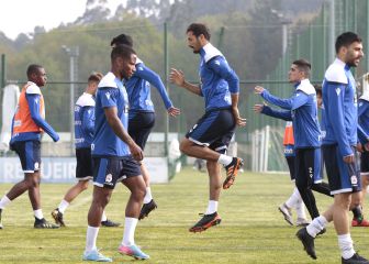 El posible once del Depor ante el Marino: Borges, única duda