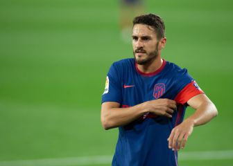 Rajada de Koke por las manos: 