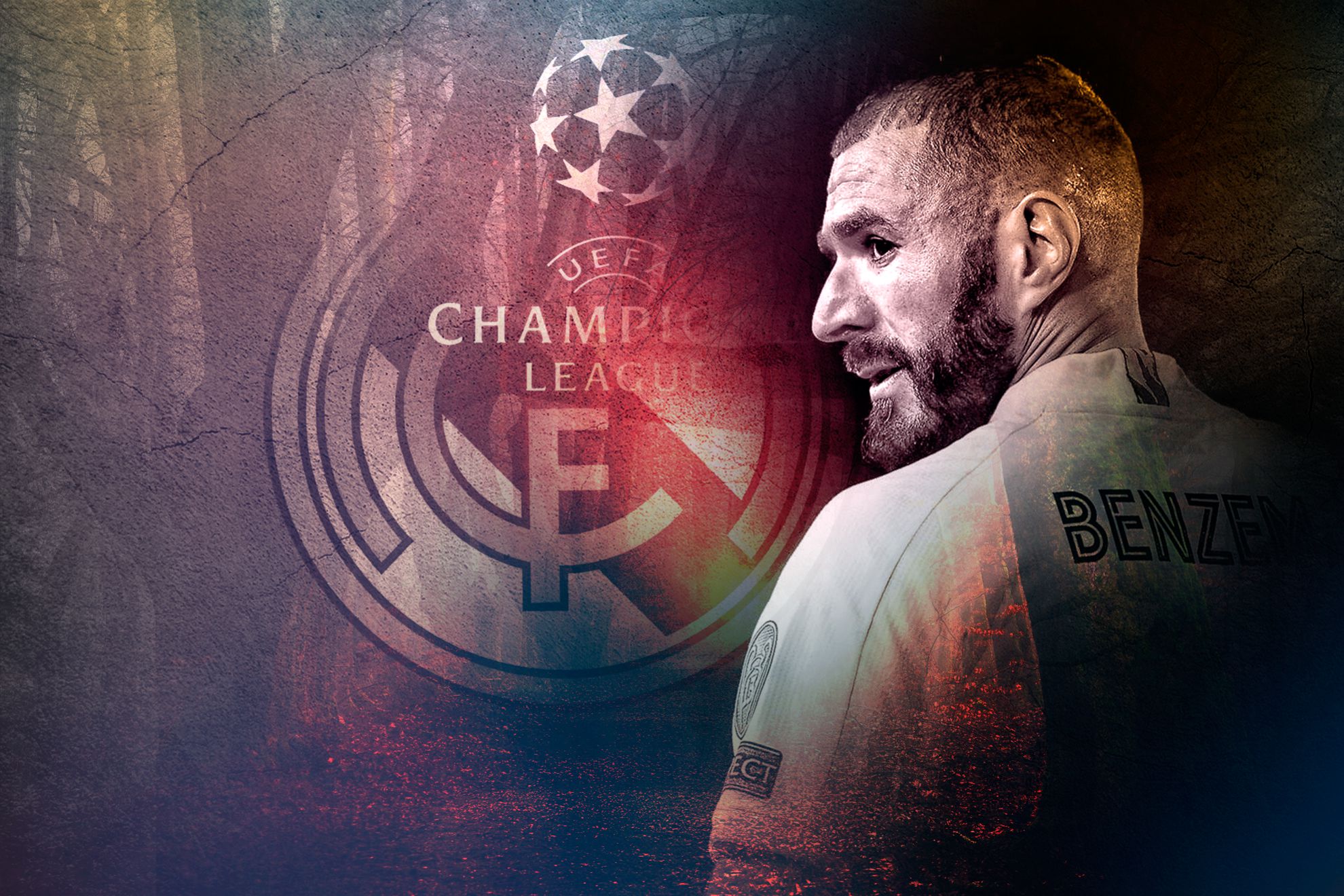 Benzema, nacido para la Champions
