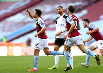 El Aston Villa se impone al Fulham con doblete de Trezeguet