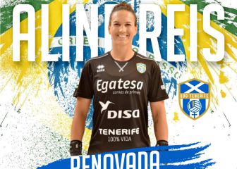 El Granadilla blinda su portería: Aline Reis renueva hasta 2023