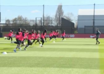 El Liverpool de Klopp entrena antes de viajar a Madrid