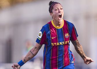 La incombustible Jenni Hermoso no le quita ojo al pichichi