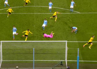 El 'disfraz' de Haaland en el gol de la esperanza del Dortmund