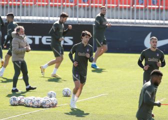 Simeone se queda en manos
de João Félix y Correa